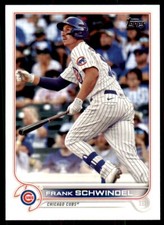 2022 TOPPS, FRANK SCHWINDEL CHICAGO CUBS #468