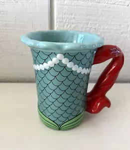 Disney Parks Prinzessin Ariel kleine Meerjungfrau Becher Tasse Kaffee Tee authentisch neuwertig - Bild 1 von 6
