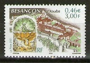 TIMBRE 3387 NEUF XX LUXE - CITADELLE DE VAUBAN ET FONTAINE A BESANCON - Imagen 1 de 1