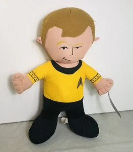 Muñeca de peluche Star Trek Captain Kirk 2009 de colección 15" fábrica de juguetes con etiqueta - Imagen 1 de 4