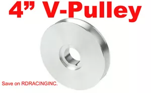 AEROMOTIVE 31705 4 INCH V-BELT CRANK PULLEY SAME AS 23523 - Picture 1 of 1