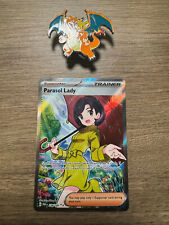 1 X POKEMON Parasol Lady - 238/182 - Full Art Scarlet & Violet: Paradox Rift