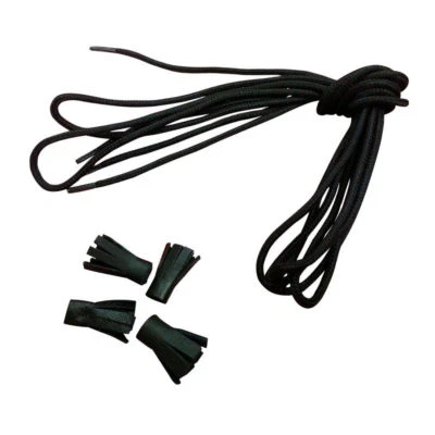 Zapatos con cordones Nuevos AAR Gillie Brogues Negro y Cuero Borlas Color Negro Foto 1 de 2