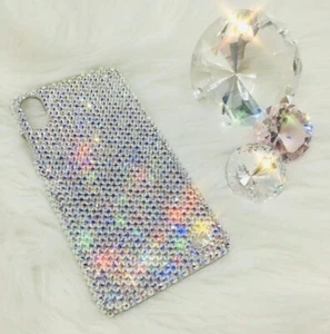 Für iPhone 11 - Bling Back Case mit 16ss CRYSTAL AB Swarovski Kristallen - Bild 1 von 2