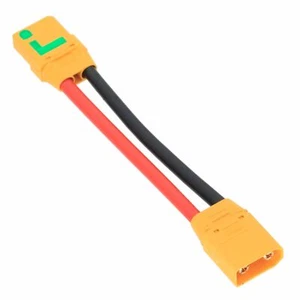 Cable de extensión Amass XT90 macho a hembra antichispas 10 AWG 10CM para radiocontrol - Imagen 1 de 2