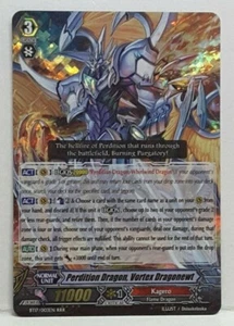 Bushiroad Cardfight Vanguard Perdition Dragon, Vortex Dragonewt BT17/003EN RRR - Picture 1 of 2