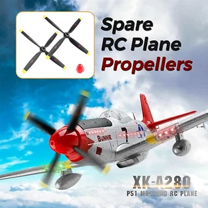 Hélices y carenado de repuesto WLtoys A280 2 piezas, repuesto para avión RC A280 - Imagen 1 de 4