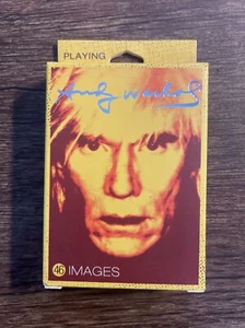 RARE ANDY WARHOL FOUNDATION POP ART COLLECTOR'S PLAYING CARDS DECK BOX SET - Picture 1 of 6