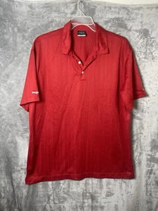 Nike Golf Mens Size Extra Large Red Short Sleeve Pullover Polo - Picture 1 of 6
