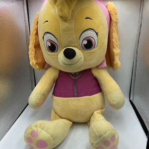 PAW PATROL SKYE PLUSH 22" Large Stuffed Animal Nickelodeon Pink Dog Girl Sky - Picture 1 of 6