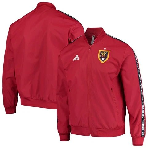 Adidas MLS Real Salt Lake Anthem Jacket Red DP5032 Cover