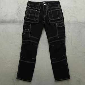 Novamen Utility Cargohose Herren Größe 32x32 schwarz Bau Arbeitskleidung Denim - Bild 1 von 16