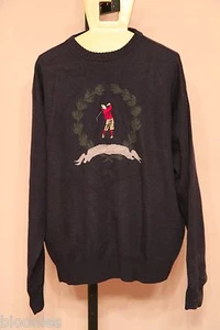 Bobby Jones 100% Merino Wool Mens Golfer Sweater Large L - Picture 1 of 5
