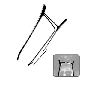 Fit For Dodge Challenger 2008-2014 Piano Black Side Gear Shift Frame Cover Trim - Bild 1 von 11