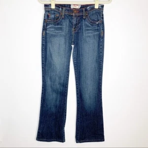 Z. Cavaricci Bootcut Medium Wash Jeans Juniors Size 7 - Picture 1 of 6