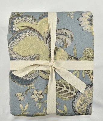 Pottery Barn Azalea Palempore King or Cal King Duvet Cover Blue NWOT - Image 1 of 4