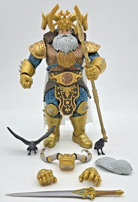 Figura de acción Marvel Legends Series Odín Deluxe 85 aniversario coleccionable 6" Foto 1 de 4