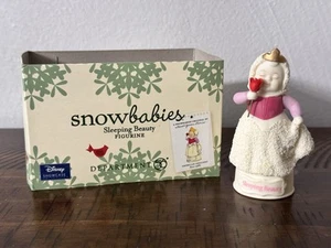 Department 56 SNOWBABIES Sleeping Beauty Aurora Figurine Retired Disney - Picture 1 of 5