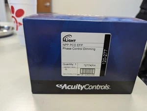 ~ NEW ~ Acuity nLight NPP PCD EFP ~ Phase Control Dimming 120/277V - Picture 1 of 1