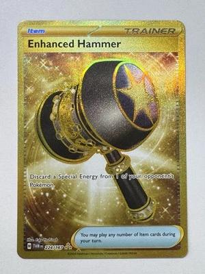 Pokemon TCG - Enhanced Hammer - Twilight Masquerade 224/167 Hyper Rare Holo - Image 1 of 2