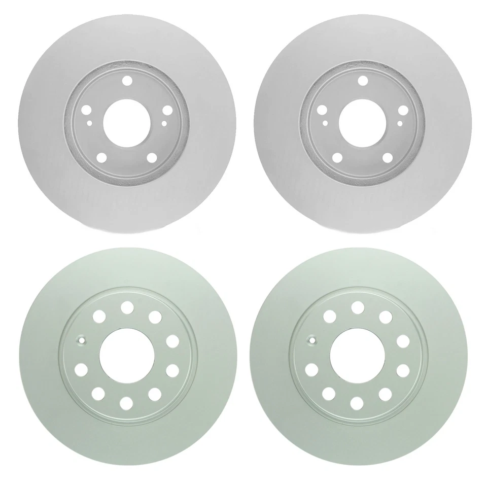 Kit de rotor de freno de disco Bosch QuietCast delantero 312 mm y trasero 271 mm para A3 Quattro Gas Foto 1 de 1