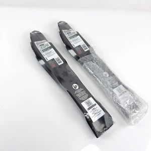 NEW Troy Bilt MTD 490-110-M118 46-Inch Mulching Deck 3 Blade Set - 2 Packs - Picture 1 of 5