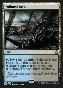 MTG Polluted Delta - Khans of Tarkir - Picture 1 of 1