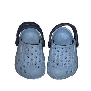 The Children's Place Sealife Kids Blue Slip On Clog Shoes Size 6-12 Months - Picture 1 of 7