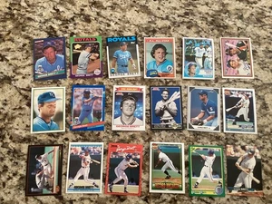 George Brett Kansas City Royals Karten Lot Topps Baseball Karten HOF Donruss ALT - Bild 1 von 2