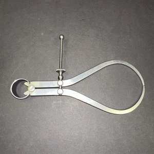 Vintage Starrett Co Outside 6"  Spring Caliper Antique Tool Maker Machinist - Picture 1 of 3