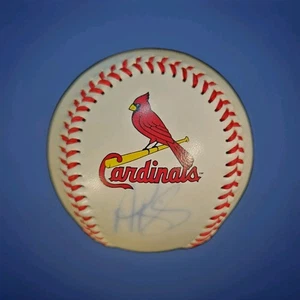 Albert Pujols Autographed Rawlings Major League Baseball Cardinals Dodgers w COA - Picture 1 of 4