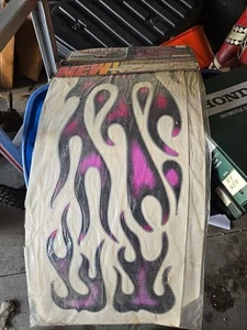 NOS Vintage 70s Custom Van Decs Universal Flame Decals Kit - Picture 1 of 10