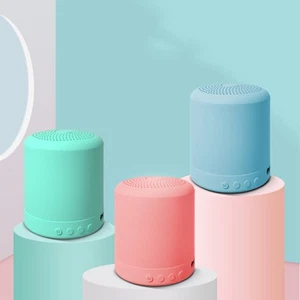 Mini haut-parleur de caisson de basses sans fil Bluetooth - stéréo portable 5W avec TF/USB/FM/AU - Photo 1 sur 6