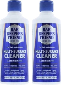 x2 Bar Keepers Friend Original Stain Remover Powder 250g - Cleans, Restores - Picture 1 of 7