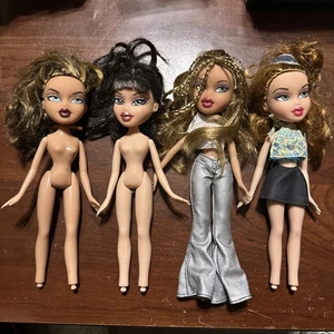 Bratz Modepuppe 4 Stück ohne Füße alle von 2001 MGA Y2K Vintage - Bild 1 von 1