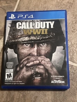 Call of Duty WWII (Sony Playstation 4 PS4, 2017) CIB COMPLETE - Image 1 of 4
