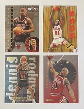 4 Dennis Rodman Chase Insert Cards Boss Intimidators Unstoppable Talkin' Hoops