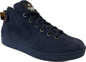 TRAVEL FOX Herren Malibu marineblau Wildleder Runde Zehenpartie Schnürung Mid-Top 915601-247 - Bild 1 von 5