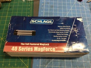 Schlage 40-630 Maglock Mag Lock - 600 lb holding - 12/24VDC automatic selection - Picture 1 of 3