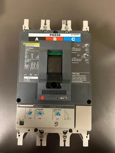 INTERRUPTOR CIRCUITO SQUARE D POWERPACT 528251P1 600 VAC 400 AMPERIOS - Imagen 1 de 6