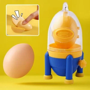 Egg Yolk White Mixer Scrambler Shaker Hand Pull Type Manual Spinner Tool New - Picture 1 of 12