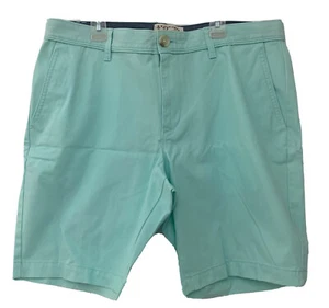 Original Penguin Mens Golf Shorts Canvas Cotton Seafoam Green size 34 NEW - Picture 1 of 6