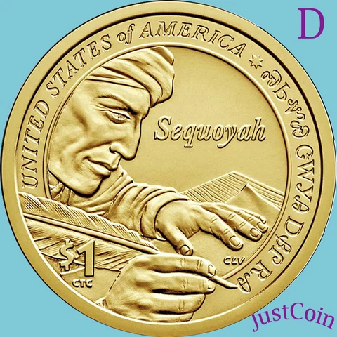 2017-D NATIVE AMERICAN SACAGAWEA DOLLAR FROM U.S. MINT ROLL UNCIRCULATED Cover