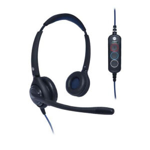 JPL 502S USB Headset Wired Stereo Over-the-ear Noise Cancelling with Microphone