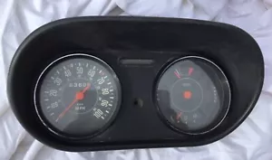 Fiat 127 MK1 Instrument Panel Cluster Speedo, Fuel, Oil, Temp Guages Original Pt - Picture 1 of 11