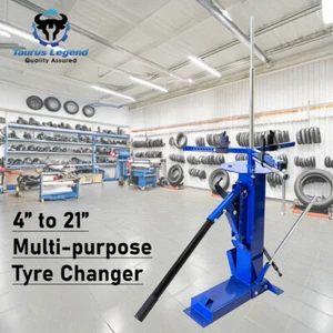 21" Multi Tire Changer Tyre Changing Machine Tool Car ATV Motorbike Motorcycle - Picture 1 of 10