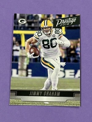 2019 Panini Prestige Jimmy Graham #128 Green Bay Packers (Q) - Image 1 of 2