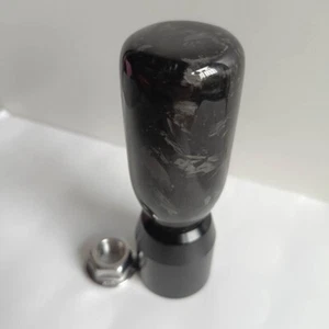 FORGED CARBON FIBRE SHIFT GEAR KNOB FOR FOCUS MK2 MK3 MK4 FIESTA ST RS FUSION SE - Picture 1 of 6