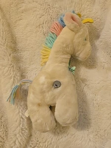 Eden Musical Giraffe 12" Plush Wind Up Animated Yarn Stuffed Animal Toy WORKS! - Picture 1 of 19