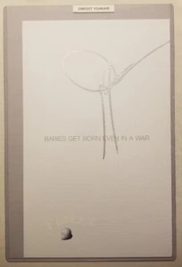 Dwight Yoakam Autographed 9x16 Babies Get Born Even In A War Poster - Picture 1 of 2